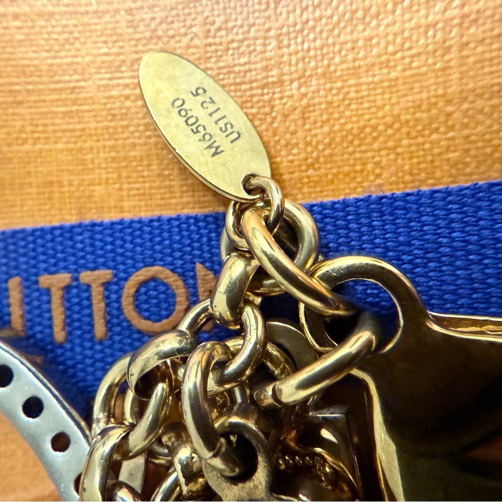LOUIS VUITTON Cert Auth Bijoux Sac Tapage Bag Charm Keychain w/ COA, box & bag - Picture 8 of 13